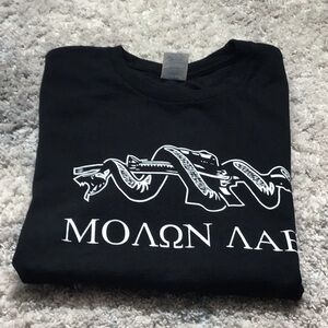 Port Co Unisex T-Shirt with Greek Text